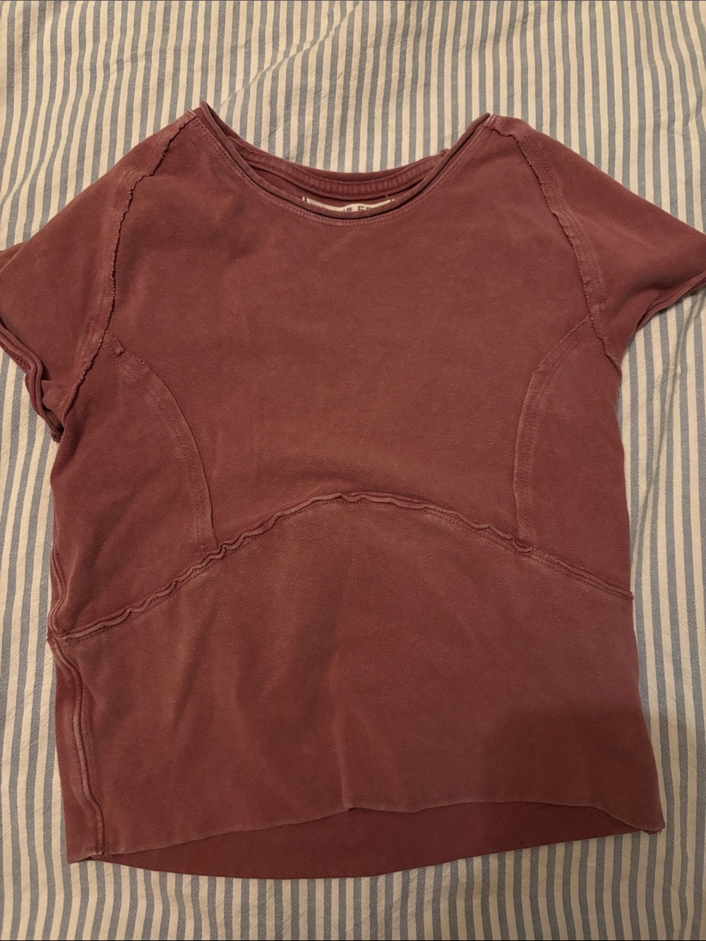 We The Free Short Sleeve Tee in Dusty Mauve